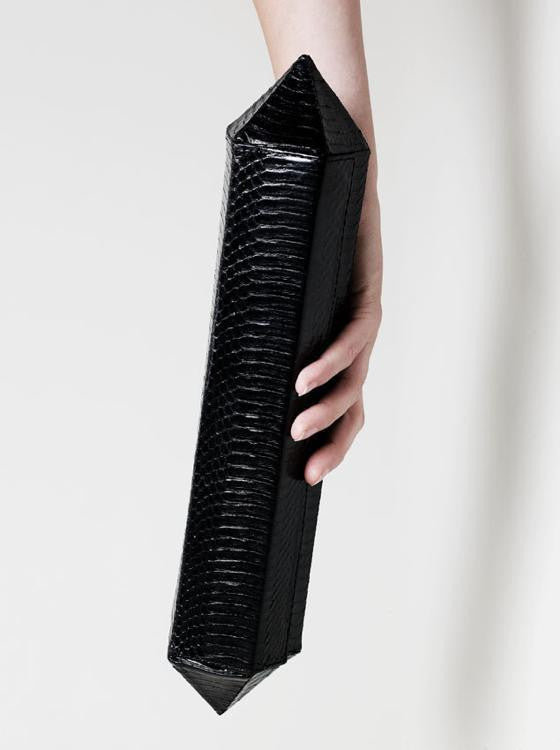 MADE TO ORDER Weiss - watersnake clutch diamond clutch £1099