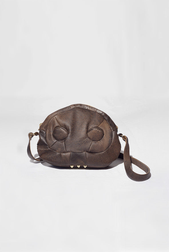 Wooden Mini Mask - Shoulder bag  £299      *NEW